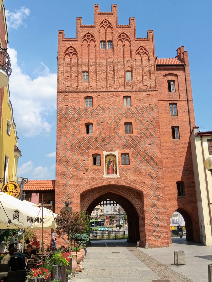 Wysoka Brama na Starym Mieście w Olsztynie