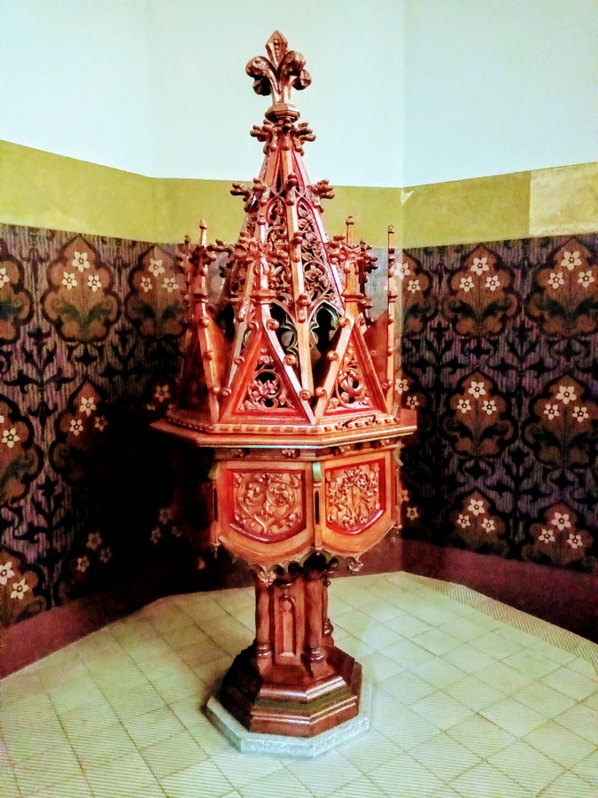 Chrzcielnica w olsztyńskim kościele NSPJ 