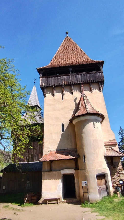 Kościół warowny w Biertan - Jeszcze jedna wieża, do której weszliśmy