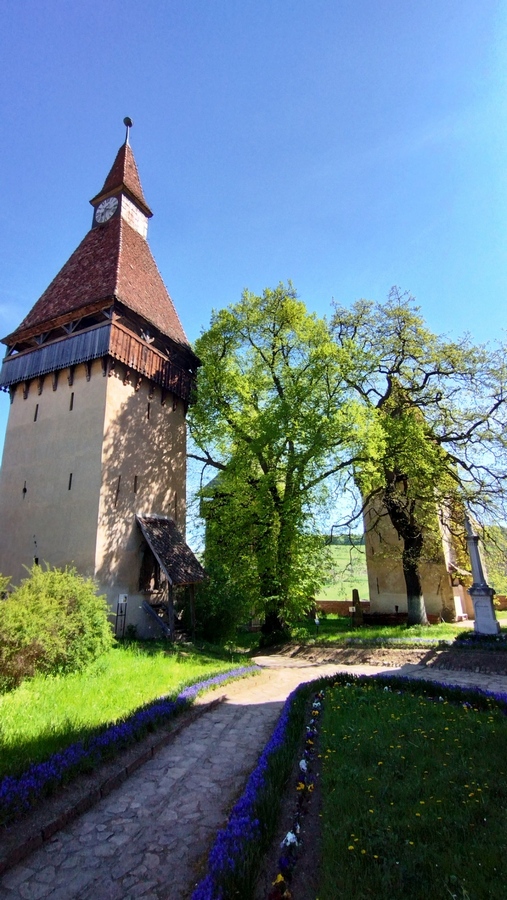 Kościół warowny w Biertan - Wieża zegarowa