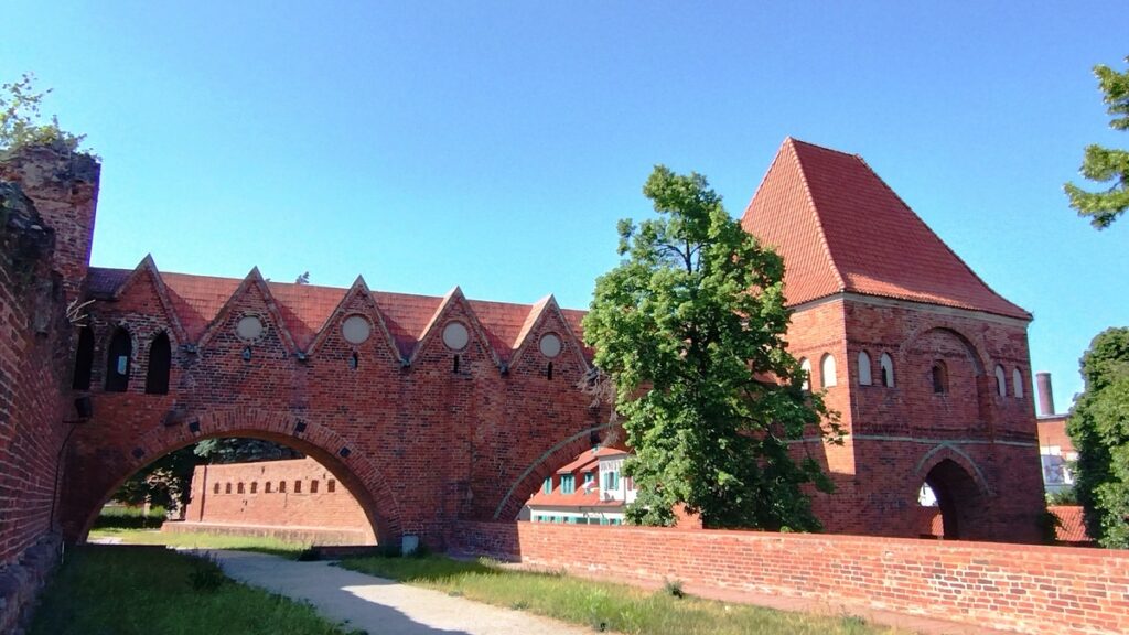 Zamek krzyżacki w Toruniu - Gdanisko z innej perspektywy
