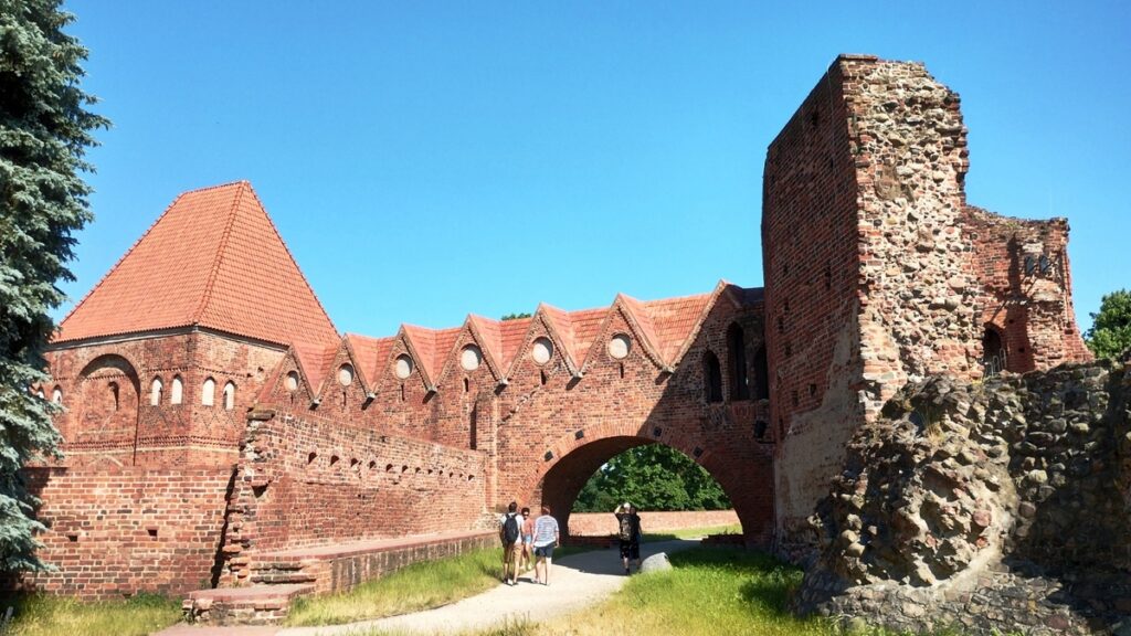 Zamek krzyżacki w Toruniu - gdanisko
