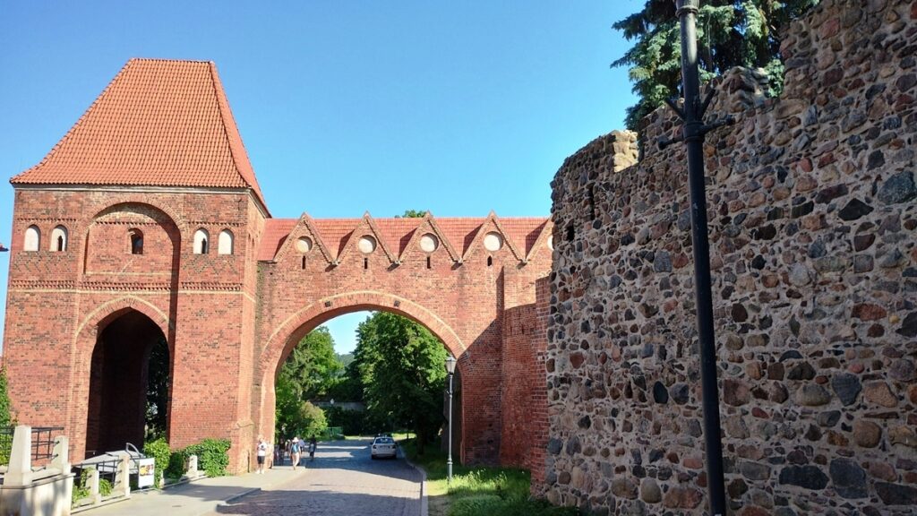 Gdanisko zamku w Toruniu