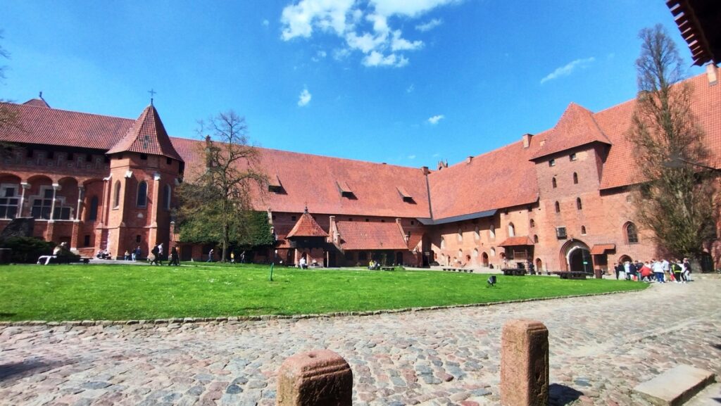 Zamek w Malborku - Dziedziniec Zamku Średniego