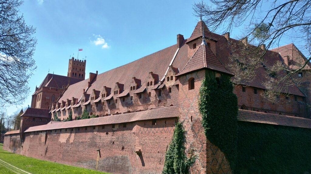 Zamek w Malborku - Bryła i ogrom zamku robi niesamowite wrażenie