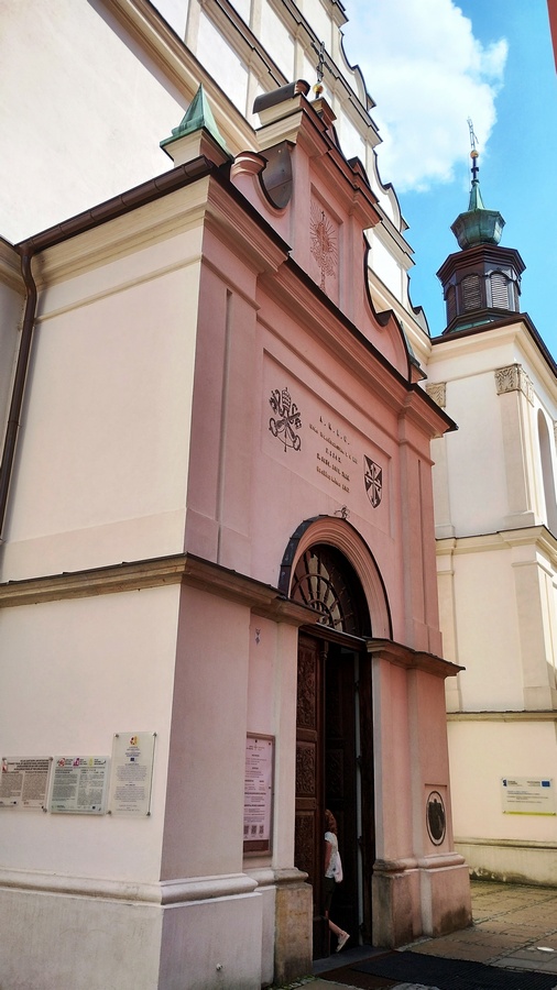 Stare Miasto w Lublinie - Wejście do Bazyliki św. Stanisława Biskupa Męczennika