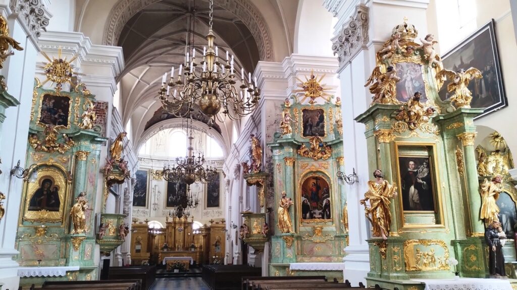 Stare Miasto w Lublinie - Wnętrze Bazyliki św. Stanisława Biskupa Męczennika