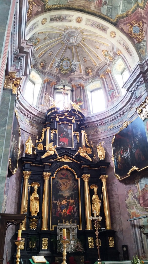 Stare Miasto w Lublinie - Wnętrze Archikatedry św. Jana Chrzciciela i św. Jana Ewangelisty