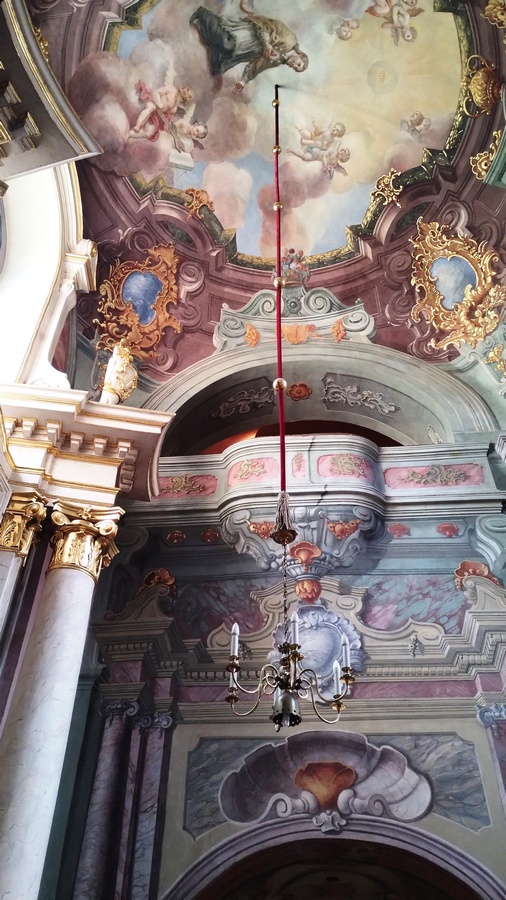 Stare Miasto w Lublinie - Wnętrze Archikatedry św. Jana Chrzciciela i św. Jana Ewangelisty w Lublinie