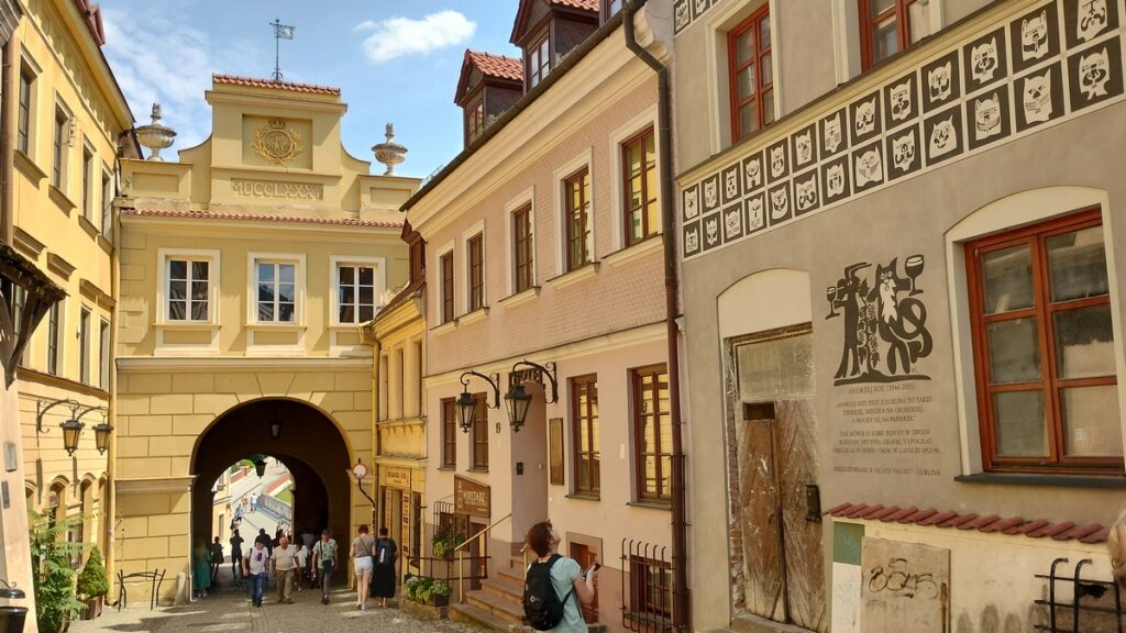 Brama Grodzka w Lublinie od strony Starego Miasta