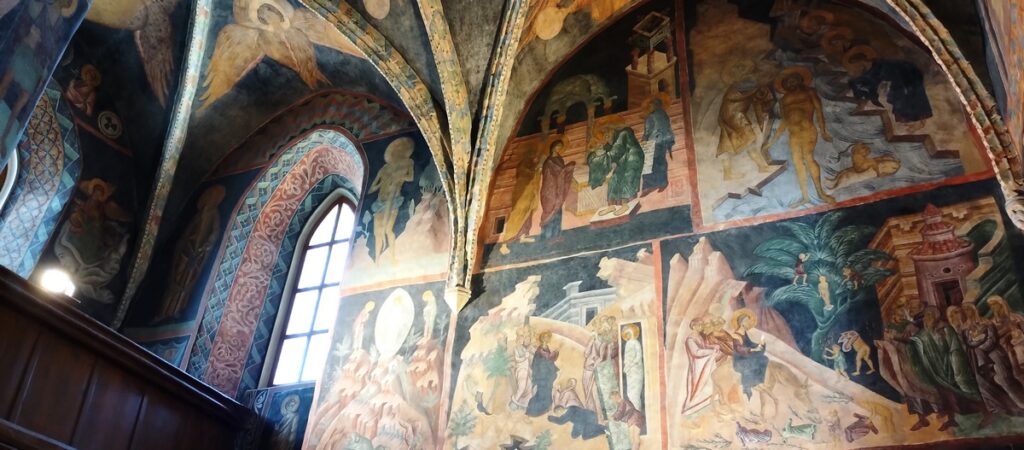 Zamek królewski w Lublinie - Polichromie w kościele zachwycają wszystkich odwiedzających