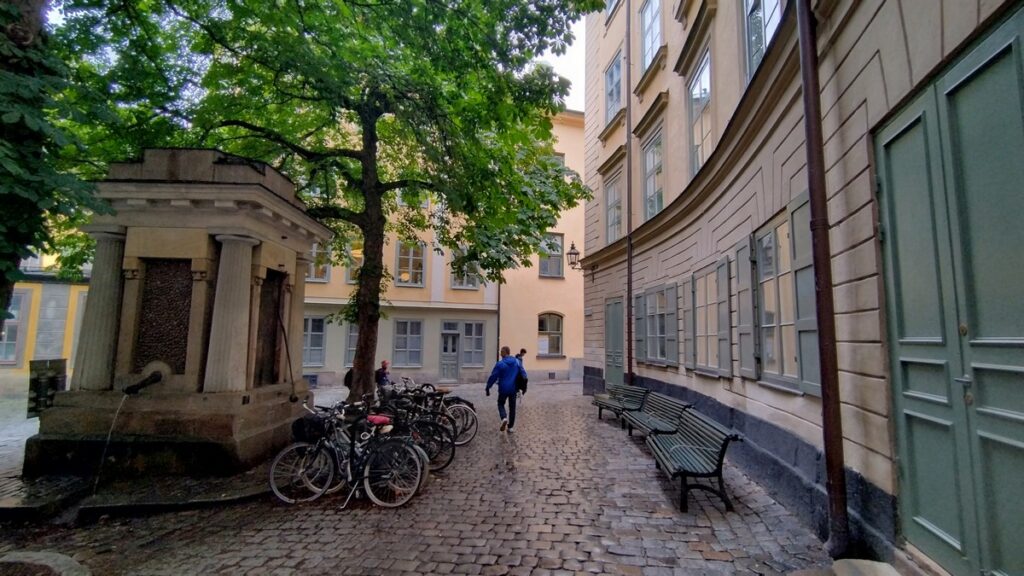 Starówka w sztokholmie